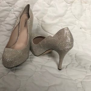 Champagne gold heels